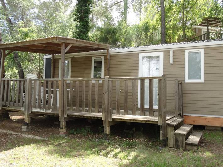Casa rodante para 8 personas, con piscina y terraza, Se admiten mascotas - 1