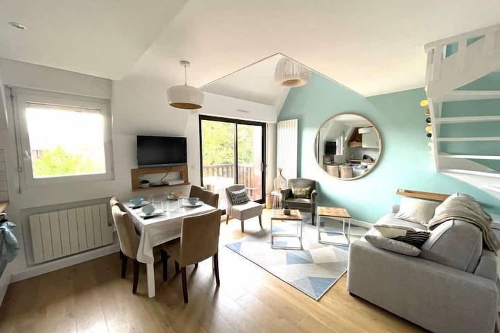 Apartamento de vacaciones para 5 personas, con balcón - 1