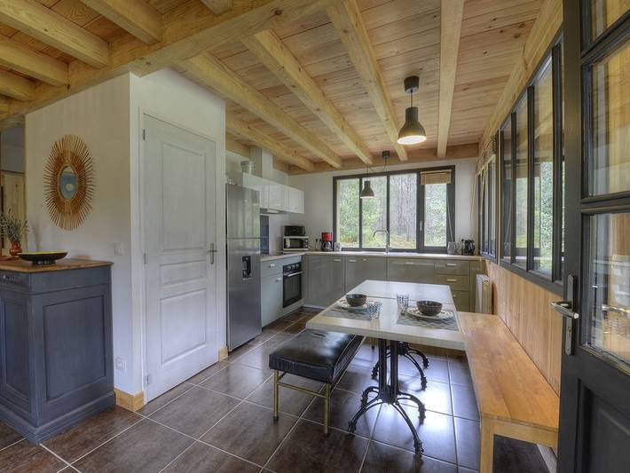 Location de vacances pour 5 personnes, avec terrasse et jardin à Vielle-Saint-Girons - 4