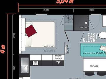 Camping für 2 Personen in Saint-Aubin-sur-Scie, Seine-Maritime, Bild 2