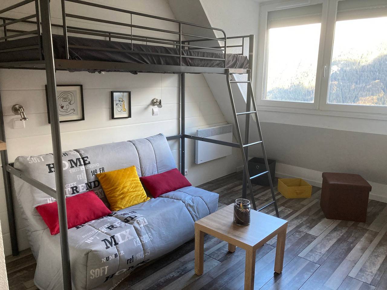 Appartement entier, Studio 18m², 3 pers, proche pistes in La Ferrière, Le Pleynet Les Sept Laux