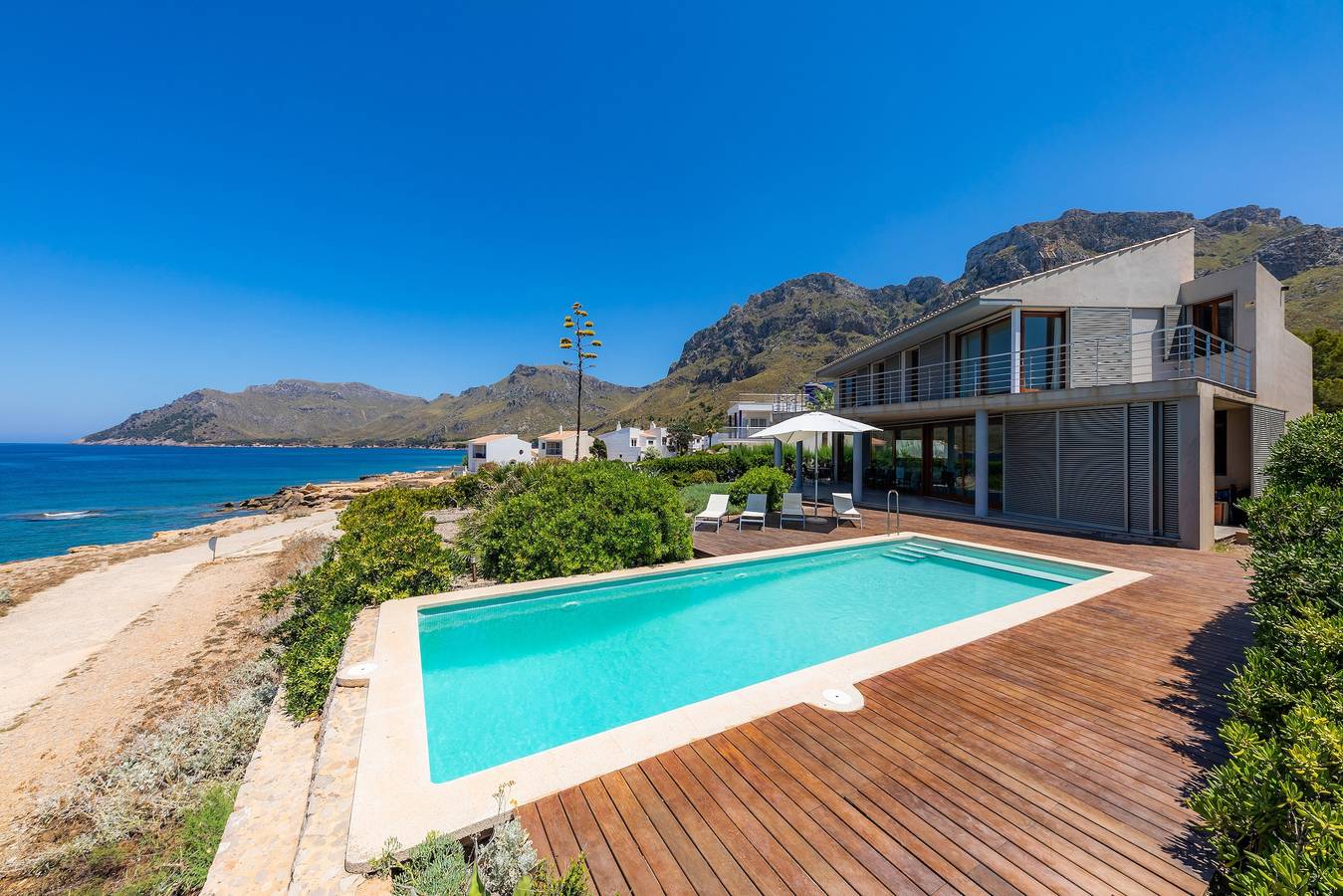 Ferienvilla "Villa Espacio" mit Meerblick, Garten, Pool, Wlan und Terrasse in Betlem, Artà