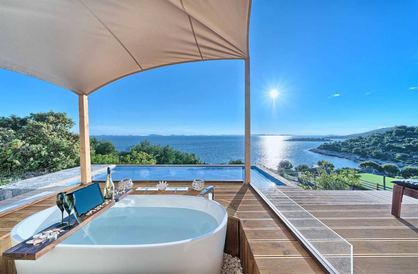 Luxus Glamp New Horizons I in Tisno, Murter