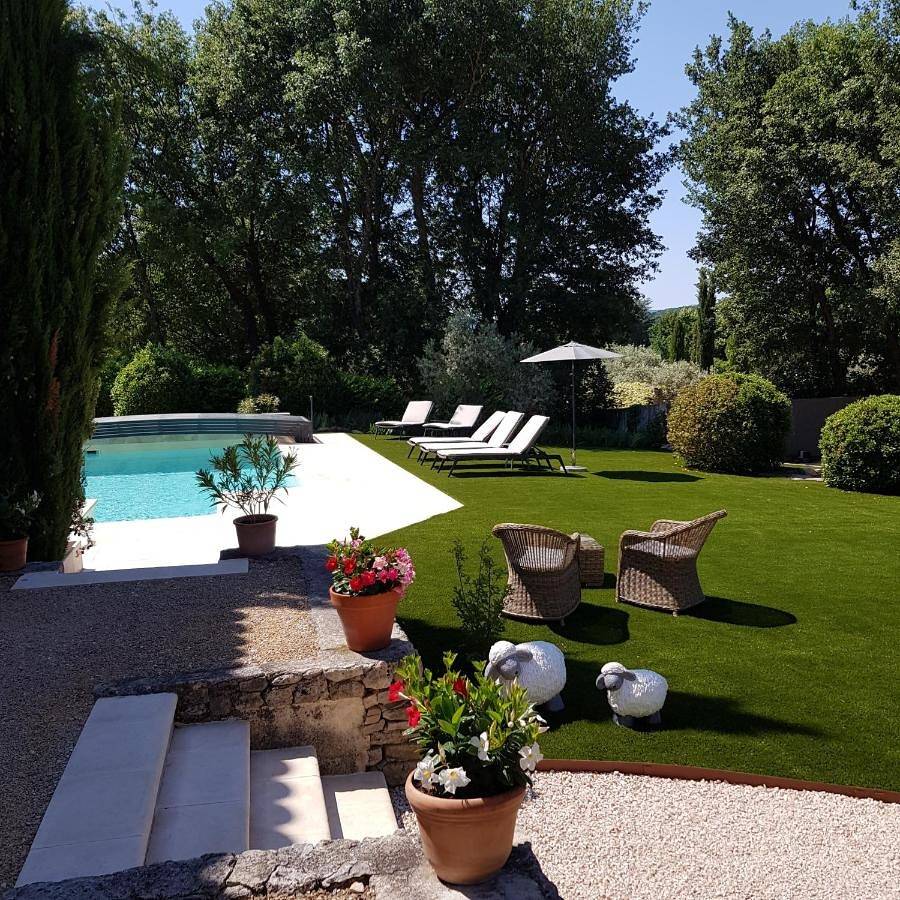 King Room with Garden View in Gordes, Parc naturel régional du Luberon