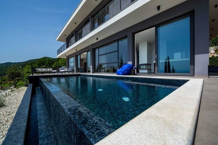 Villa pour 11 personnes, avec terrasse et sauna dans Grad Opatija - 3