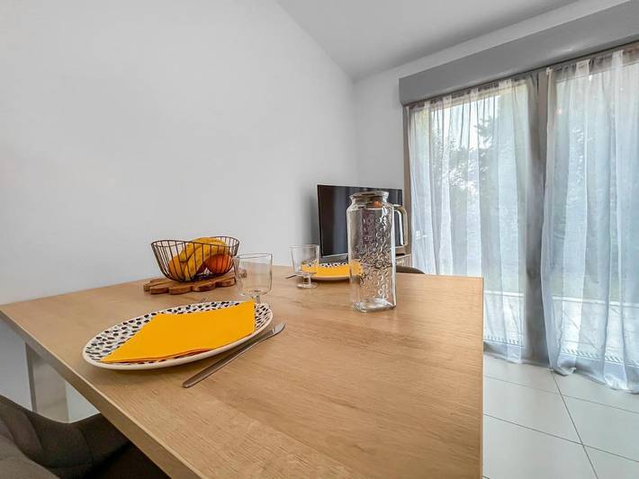 Appartement de vacances pour 2 personnes, avec jardin