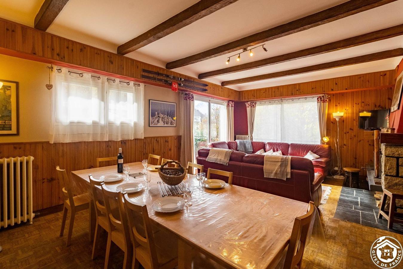 Casa de huéspedes para 10 personas con jardín in Barèges, Parque nacional de los Pirineos