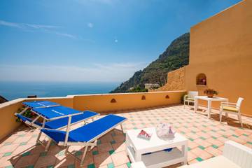 Gîte pour 2 personnes, avec terrasse à Positano