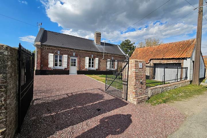Maison de vacances pour 6 personnes, avec terrasse et jardin à Rue (homonymie)