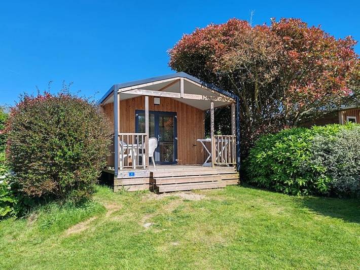 Mobil home pour 4 personnes, avec bassin pour enfant et sauna à Pouldreuzic