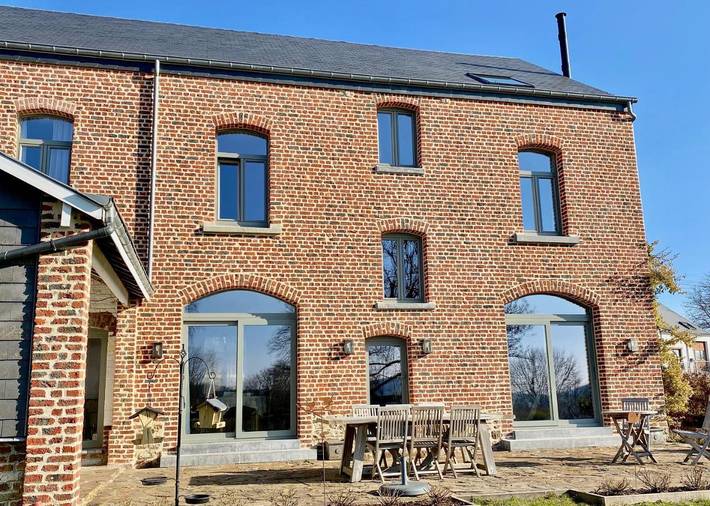 Chambre d’hôte pour 2 personnes, avec Terrasse ainsi que Jardin et Vue à Tenneville