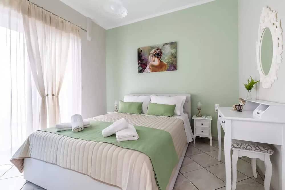 Ganze Wohnung, Meandros Apartment Gartenblick in Skopelos Stadt, Sporaden