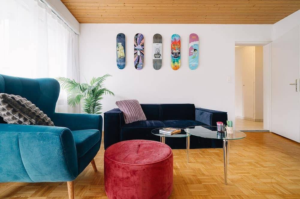 Ganze Wohnung, Apartment Bergoase near lake and mountains in Spiez, Thunersee