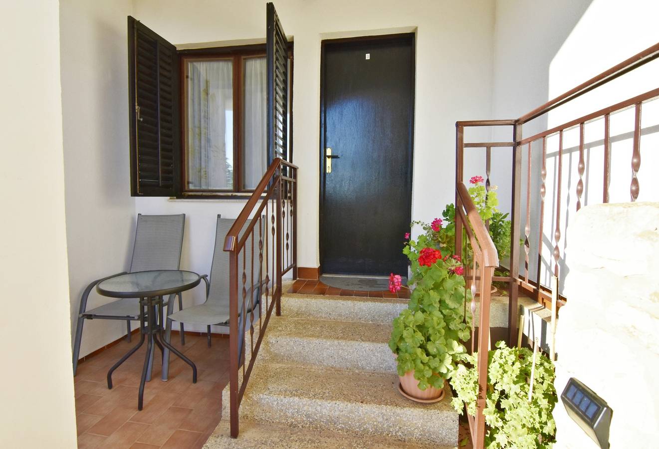 Zimmer mit Terrasse und Meerblick Zambratija, Umag -a in Zambratija, Umag und Umgebung