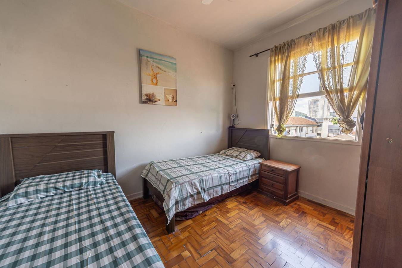 Apartamento entero, Apto 2 Quarto com Ar Condicionado em Vila Mathias in Santos, Baixada Santista