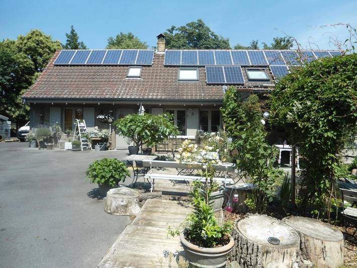 Chambre d’hôte pour 4 personnes, avec Terrasse ainsi que Jardin et Vue à Beernem