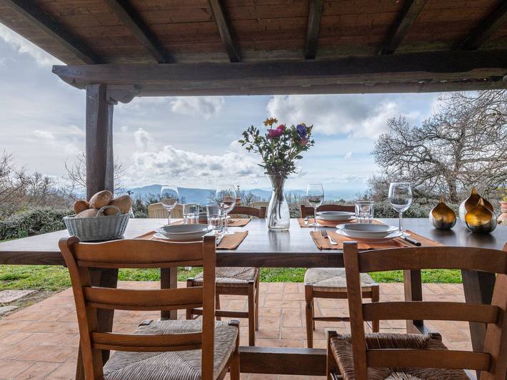 Ferienhaus für 5 Personen, mit Ausblick und Garten sowie Terrasse in Grosseto Provinz - 2