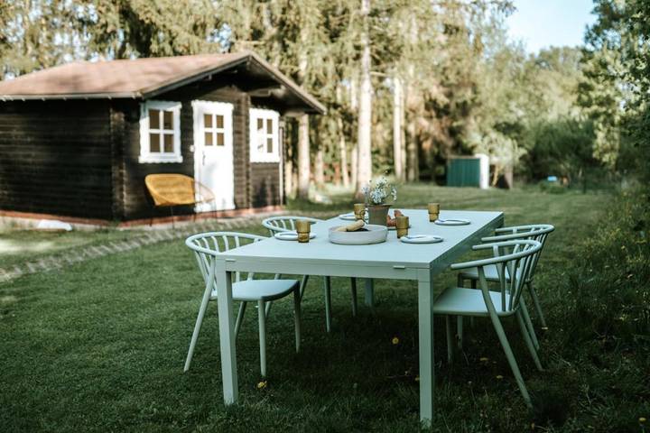 Ferienhaus für 4 Personen, mit Terrasse und Garten