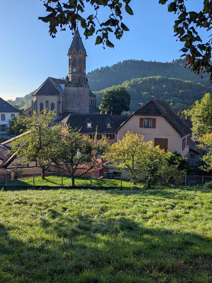 Gîte pour 2 personnes, avec vue ainsi que jardin et terrasse à Buhl