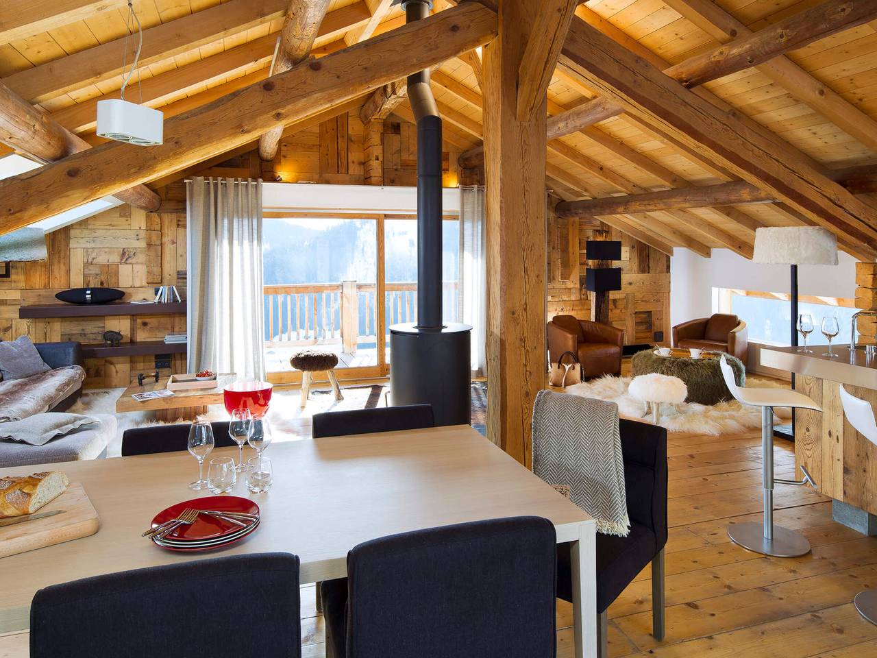 Chalet 5 chambres, Sauna, Bain Norvégien, Wifi, 12 pers. à La Clusaz in La Clusaz, Région d'Annecy