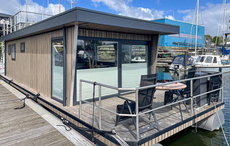 Hausboot für 4 Personen, mit Terrasse und Ausblick, mit Haustier in den Niederlande - 2