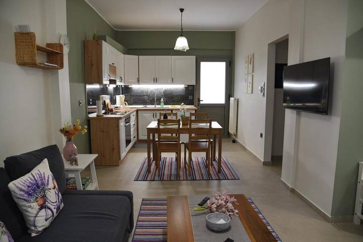 Appartement de vacances pour 6 personnes, avec Balcon ainsi que Terrasse et Vue