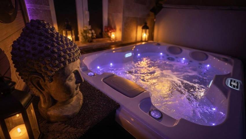 Appartement de vacances pour 2 personnes, avec Jacuzzi et Sauna