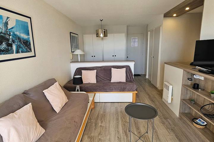 Gîte pour 5 personnes, avec balcon ainsi que piscine et jacuzzi dans Plage du Fogeo - 4