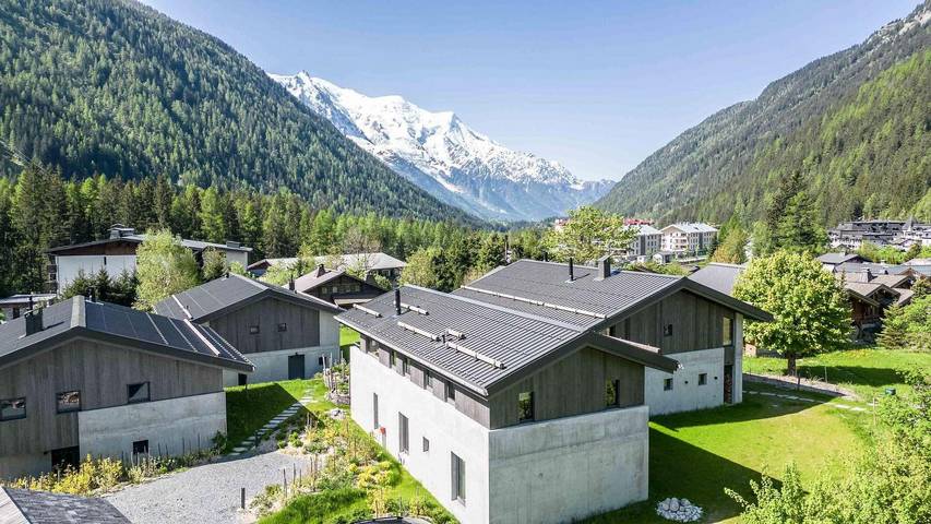 Chalet pour 14 personnes, avec jardin ainsi que terrasse et sauna dans Argentière