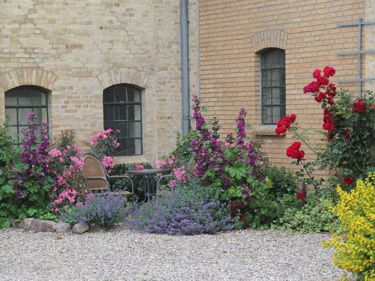 Ferienwohnung Gartenblick - Ferienhof Börsby - Ferienwohnung Gartenblick in Geltinger Birk, Pommerby