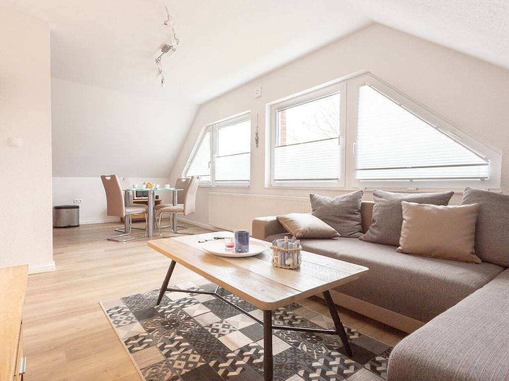 Holiday apartment with 2 bedrooms in Norddeich, Norden and Surroundings