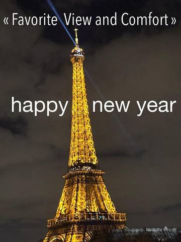 Ferienwohnung für 6 Personen, mit Seeblick und Ausblick sowie Balkon in Paris