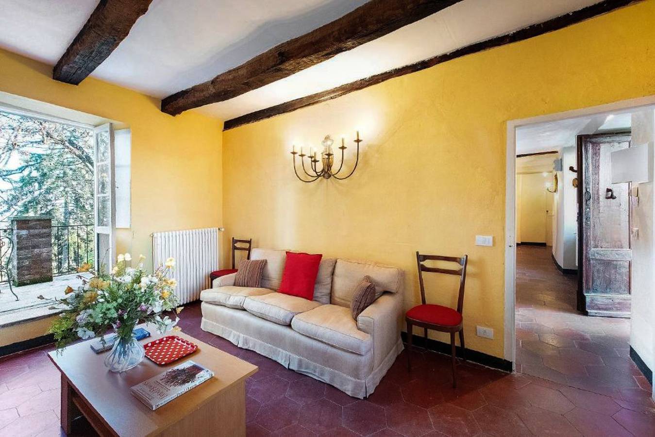 Appartement entier, Appartement 'Casa Dolcetto' avec terrasse privée, jardin commun et Wi-Fi in Tagliolo Monferrato, Province d'Alexandrie