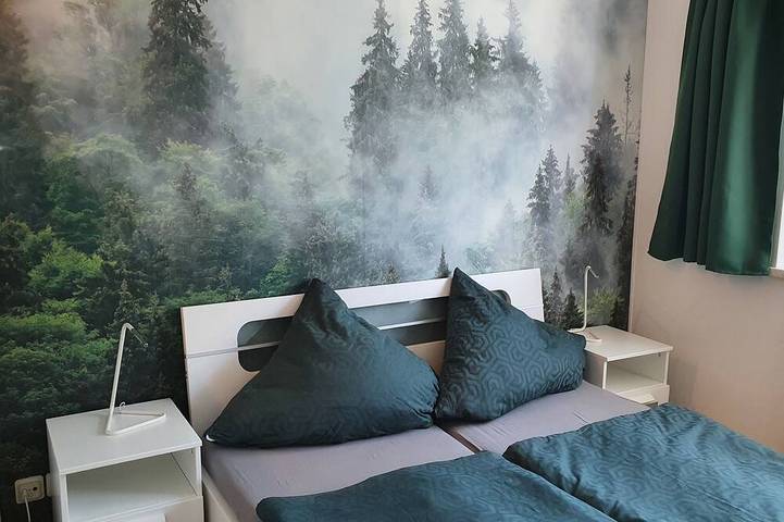 Ferienwohnung für 3 Personen, mit Whirlpool und Garten sowie Terrasse in Nahetal-Waldau