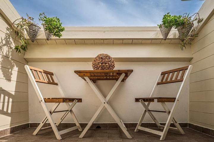 Maison d’hôte pour 3 personnes, avec balcon à Porto Torres