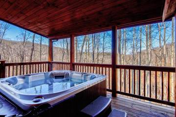 Log Cabin for 12 Guests in Blue Ridge Mountains, North Carolina, Picture 1