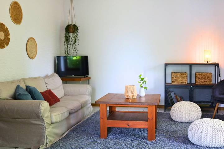 Ganze Ferienwohnung, Ruhige Ferienwohnung mit Terrasse und Garten in Sankt Wendel, Saar-Nahe-Bergland