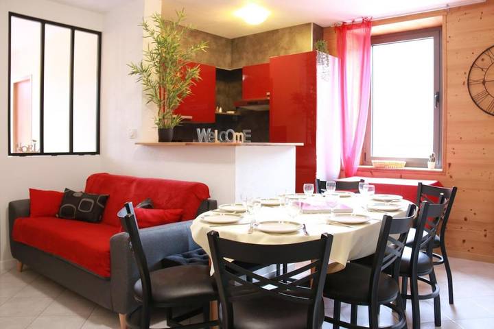 Appartement de vacances pour 9 personnes