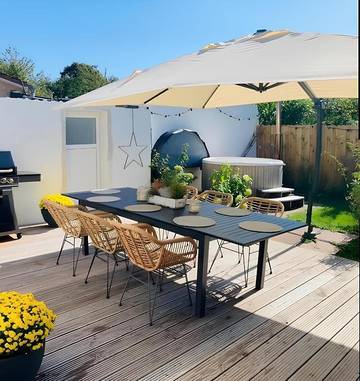 Ferienhaus für 13 Personen, mit Whirlpool und Garten sowie Sauna in Landkreis Rotenburg (Wümme)