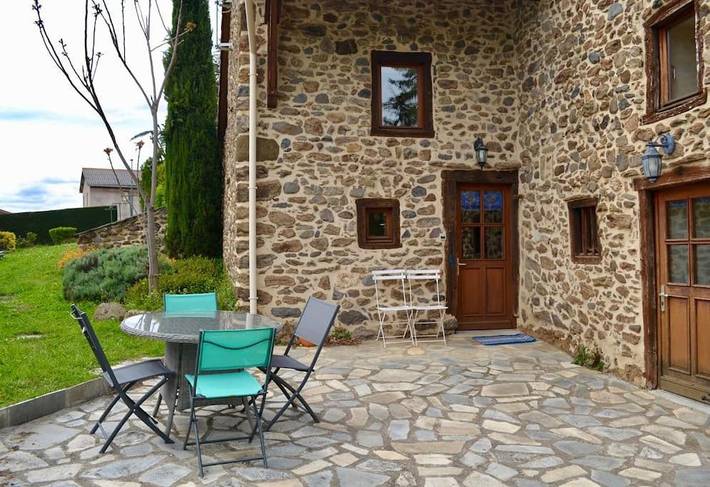 Maison de vacances pour 4 personnes, avec jardin ainsi que piscine et terrasse