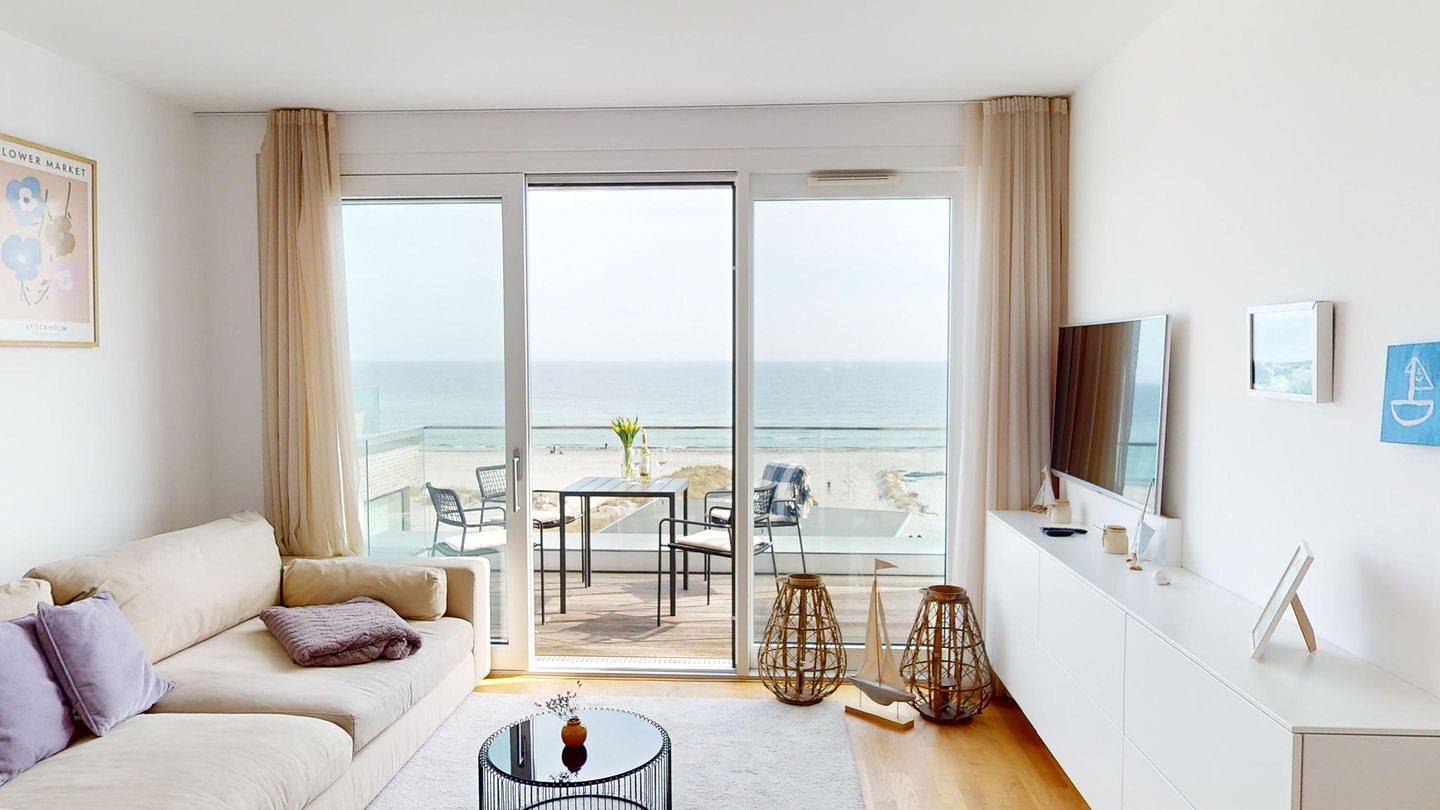 Entire apartment, Meerblick-Penthouse in Traumlage am Grömitzer Strand für Familien in Grömitz, East Holstein
