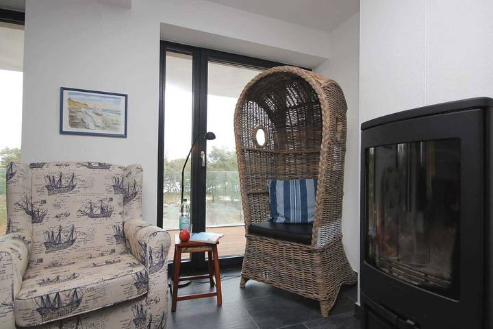Geheel vakantieappartement, Vakantieappartement voor 2 personen met balkon in Strand Prora, Binz