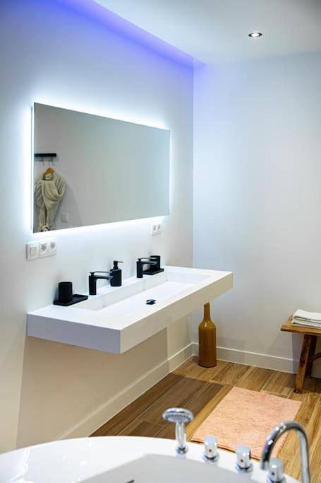 Gîte pour 2 personnes, avec jardin et sauna ainsi que terrasse et jacuzzi à Anvers - 4