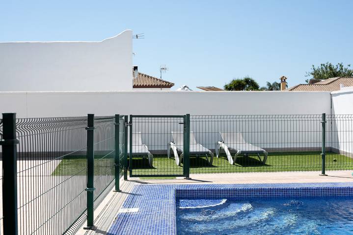 Ferienhaus 'Casa Rosa' mit privatem Pool, privater Terrasse und WLAN in Conil de la Frontera, Costa de la Luz