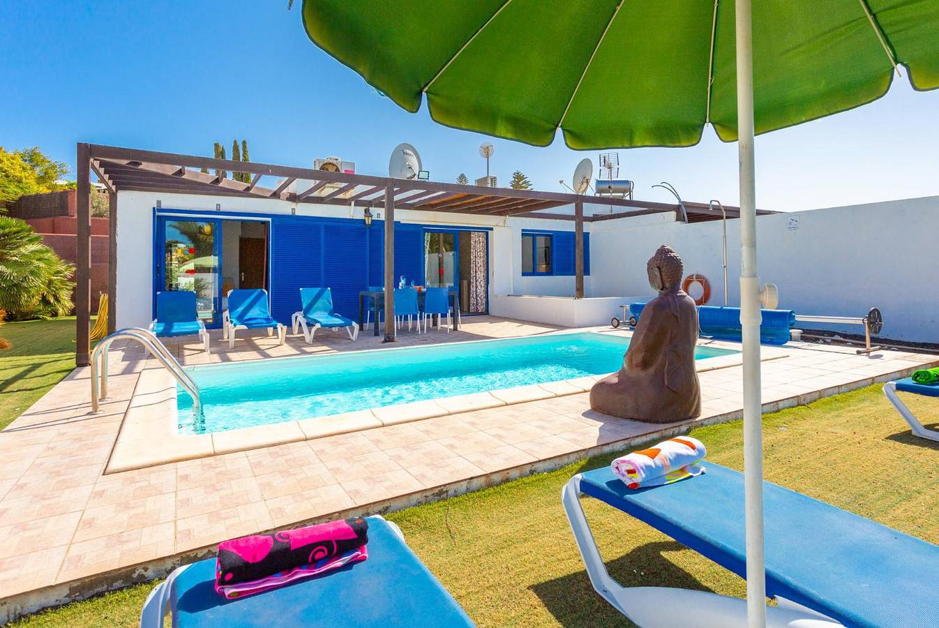 Villa für 6 Personen mit Meerblick in Playa Blanca, Yaiza