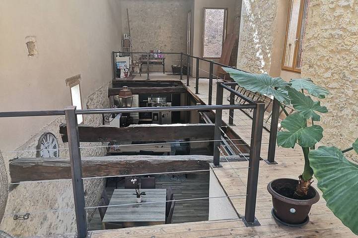 Location de vacances pour 7 personnes, avec terrasse à Castéra-Verduzan - 4