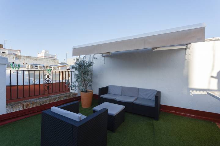 Holiday rental for 6 people, with Balcony and Terrace in Cádiz