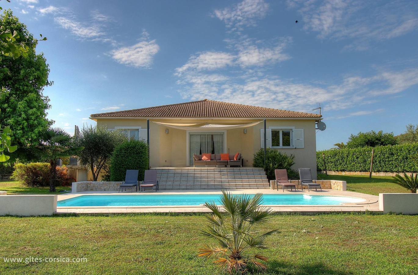 Villa Franceschini 2 in Ghisonaccia, Región de Corte