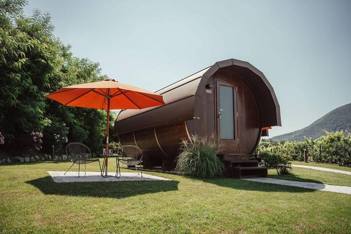 Casa vacanza per 2 persone, con piscina e panorama in Cinto Euganeo