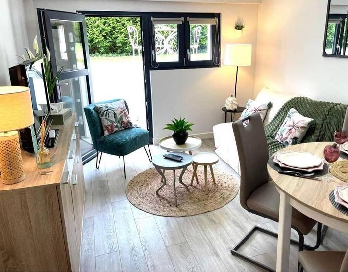 Gîte pour 4 personnes, avec jardin ainsi que terrasse et vue, animaux acceptés à Bonneville-sur-Touques - 4